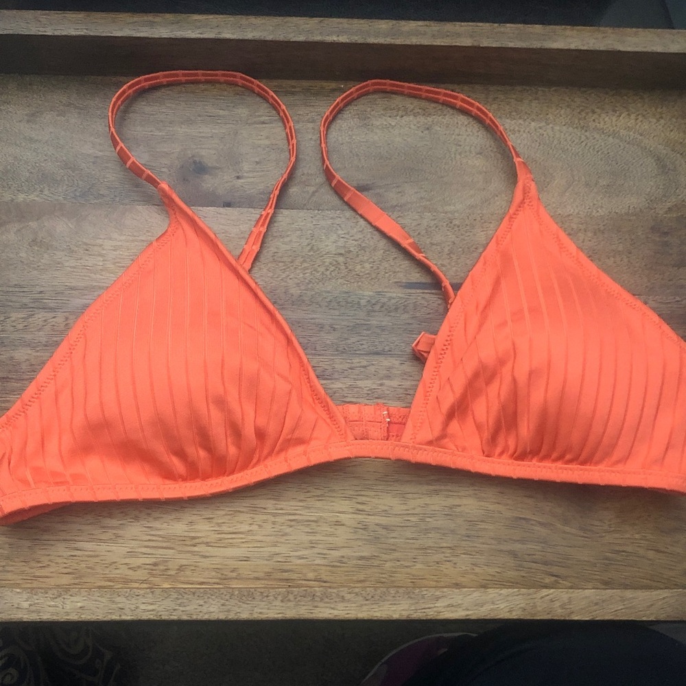 Aerie Orange Bikini Top